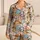 Cute Kawaii Zoo Animals for Cozy Home Bedtime Lounging and Gift Giving for Women Satin Pajamas Set - 1