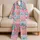 Cute Turquoise Koala For Cozy Bedtime And Gift Giving At Home For Girls And Teens Satin Pajamas Set - 5