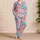 Cute Turquoise Koala For Cozy Bedtime And Gift Giving At Home For Girls And Teens Satin Pajamas Set - 4