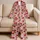 Cherry Blossoms And Ripe Cherries For Cozy Spring Evenings, Weekend Mornings For Her Satin Pajamas Set - 5