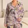 Storybook Barnyard Rabbit, Cow, Horse And Chick For Cozy Spring Gift Days For Girls Satin Pajamas Set - 1