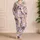 Storybook Barnyard Rabbit, Cow, Horse And Chick For Cozy Spring Gift Days For Girls Satin Pajamas Set - 4