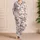 Ivory Blush Butterfly Lounge Gift For Women And Cozy Evening Routines At Home Wear Satin Pajamas Set - 4