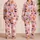 Cute Ghosts, Bats, and Pumpkins for Cozy Halloween Nights and Autumn Sleep for Girls Satin Pajamas Set - 2