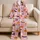 Cute Ghosts, Bats, and Pumpkins for Cozy Halloween Nights and Autumn Sleep for Girls Satin Pajamas Set - 5