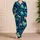 Retro Pixel Mosaic Bedtime Outfit For Cozy Lounging And Gifts For Boys At Home Satin Pajamas Set - 4