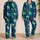 Retro Pixel Mosaic Bedtime Outfit For Cozy Lounging And Gifts For Boys At Home Satin Pajamas Set - 2