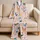 Blush Pink Farmyard Birds For Cozy Bedtime Gifts For Girls, Kids, And Little Ones Satin Pajamas Set - 5