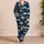 Retro Gamer Controller Navy Outfit for Teens, Legend Gamer Cozy Giftable Wear For Fans Satin Pajamas Set - 4