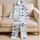 Coastal Sailboat Shoreline Lounge Look for Summer Nights and Coastal Getaways Men Teens Satin Pajamas Set - 5