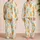 Whimsical Carrot Character Bedtime Gift for Teens and Kids, Cozy Everyday Home Wear Satin Pajamas Set - 2