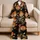 Playful Monkey Face Lounge Set For Cozy Sleepovers And Relaxed Teen Downtime At Home Satin Pajamas Set - 5