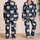Cream Teddy Bear Moon And Star Bedtime Loungewear Gift For Teen Girls And Tweens Night Satin Pajamas Set - 2