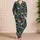 Playful Dinosaur Scatter on Charcoal for Cozy Bedtime Gifts for Kids and Teens Satin Pajamas Set - 4