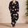 Blush Heart Motif for Cozy Nights, Valentine Gifts, Women Satin Pajamas Set - 4