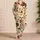 Strawberry Cake And Chocolate Dessert Motifs For Cozy Nights And Sweet Gifting Women Satin Pajamas Set - 4