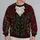 Victorian Vampire Costume Details for Halloween Parties and Gothic Masquerade Fans All-over Print Knitted Sweater - 2