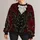 Victorian Vampire Costume Details for Halloween Parties and Gothic Masquerade Fans All-over Print Knitted Sweater - 1