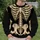 Full Skeleton Bones Halloween Costume Look for Spooky October Parties and Night Events All-over Print Knitted Sweater - 6