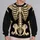 Full Skeleton Bones Halloween Costume Look for Spooky October Parties and Night Events All-over Print Knitted Sweater - 2