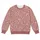 Dusty Rose Ivory Botanical Florals for Romantic Autumn Outings and Cozy Days All-over Print Knitted Sweater - 4