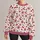 Cherry Blossom Hearts for Playful Spring Outings and Everyday Garden Style for Her All-over Print Knitted Sweater - 1