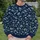 Ivory Wildflower Vines on Navy for Elegant Autumn Outfits and Everyday Botanical Style All-over Print Knitted Sweater - 6