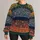 Autumn Floral Bands for Cozy Weekend Outings and Seasonal Everyday Style for Her All-over Print Knitted Sweater - 1