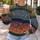Autumn Floral Bands for Cozy Weekend Outings and Seasonal Everyday Style for Her All-over Print Knitted Sweater - 5
