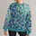 Teal Triangle Mosaic for Creative Autumn Outfits and Colorful Everyday Style All-over Print Knitted Sweater - 1