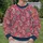 Raspberry Paisley Floral Motifs for Colorful Everyday Style and Artful Outings All-over Print Knitted Sweater - 6