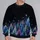 Colorful Starlit Christmas Tree Scene for Festive Winter Celebrations and Holiday Nights All-over Print Knitted Sweater - 2