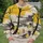 Abstract Tree Landscape with Colorful Travelers for Creative Autumn City Outings All-over Print Knitted Sweater - 6