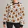 Pumpkin Bat Spiderweb Halloween Motifs for Spooky Autumn Celebrations All-over Print Knitted Sweater - 1