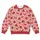 Blush Pink Roses And Red Bows For Cozy Autumn Days And Romantic Everyday Style All-over Print Knitted Sweater - 4