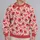 Blush Pink Roses And Red Bows For Cozy Autumn Days And Romantic Everyday Style All-over Print Knitted Sweater - 2