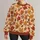 Autumn Maple Leaves and Warm Plaid for Cozy Fall Outings and Seasonal Style All-over Print Knitted Sweater - 1