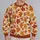 Autumn Maple Leaves and Warm Plaid for Cozy Fall Outings and Seasonal Style All-over Print Knitted Sweater - 2