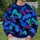 Abstract Blue Teal Camo Shapes for Bold Autumn Citywear and Creative Women All-over Print Knitted Sweater - 6
