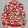 Red Lip Kisses And Leopard Spots For Bold Autumn Outfits And Confident Everyday Style All-over Print Knitted Sweater - 2