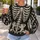 Ivory Skeleton Bones on Charcoal for Halloween Nights and Alternative Style All-over Print Knitted Sweater - 5
