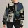 Patchwork Black Cats And Halloween Faces For Cozy Autumn Nights And Spooky Season Style All-over Print Knitted Sweater - 1