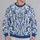 Blue And White Porcelain Scrollwork For Elegant Autumn Winter Outings All-over Print Knitted Sweater - 2