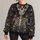Ivory Floral Sugar Skull With Purple Roses for Halloween Parties and Autumn Celebrations All-over Print Knitted Sweater - 1