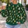 Evergreen Christmas Tree Motifs For Cozy Holiday Gatherings And Festive Winter Celebrations All-over Print Knitted Sweater - 5