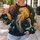 Colorful Jellyfish Deep-Sea Discovery Style For Coastal Nature Lovers And Ocean Fans All-over Print Knitted Sweater - 5