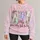 Nana Easter Bunnies and Colorful Eggs for Springtime Family Celebrations and Brunch All-over Print Knitted Sweater - 1