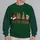 Christmas Icons and Tis the Season for Cozy Holiday Coffee Lovers and Winter Cheer All-over Print Knitted Sweater - 2