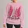 Pink Christmas Trees for Merry Holiday Celebrations and Cheerful Seasonal Gatherings All-over Print Knitted Sweater - 1