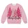 Pink Christmas Trees for Merry Holiday Celebrations and Cheerful Seasonal Gatherings All-over Print Knitted Sweater - 4
